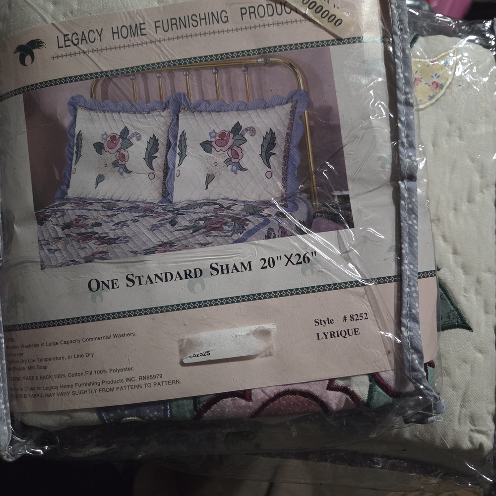 Floral Sham